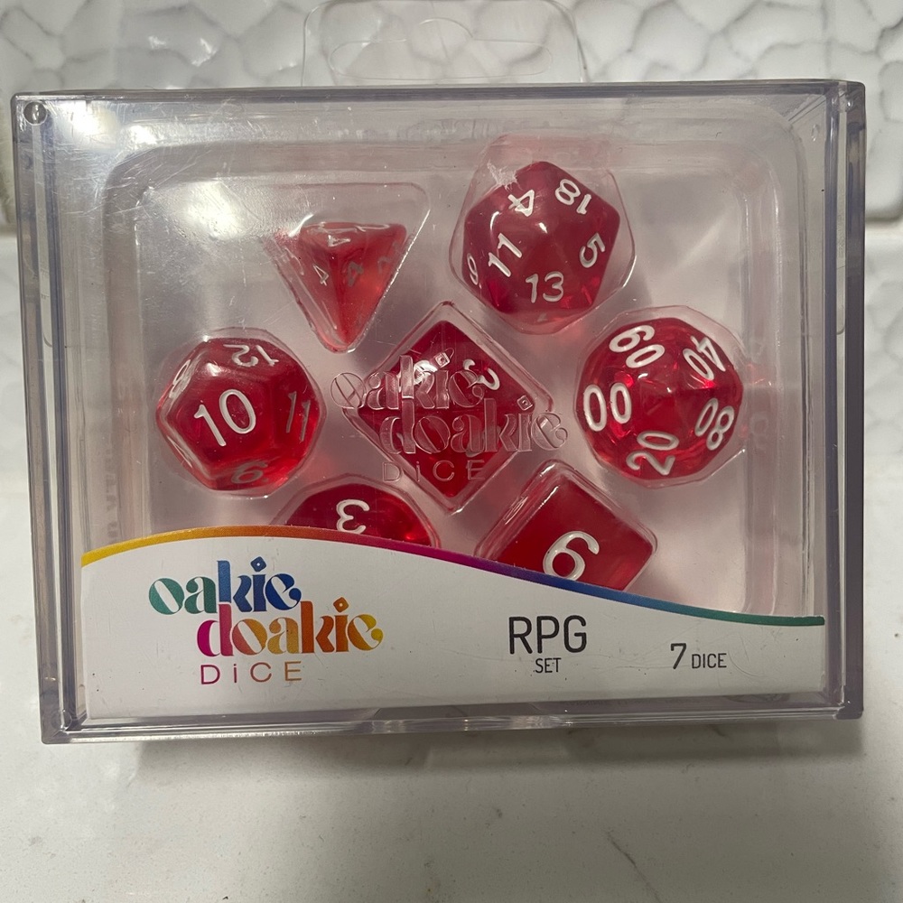RPG Dice Set - NEW